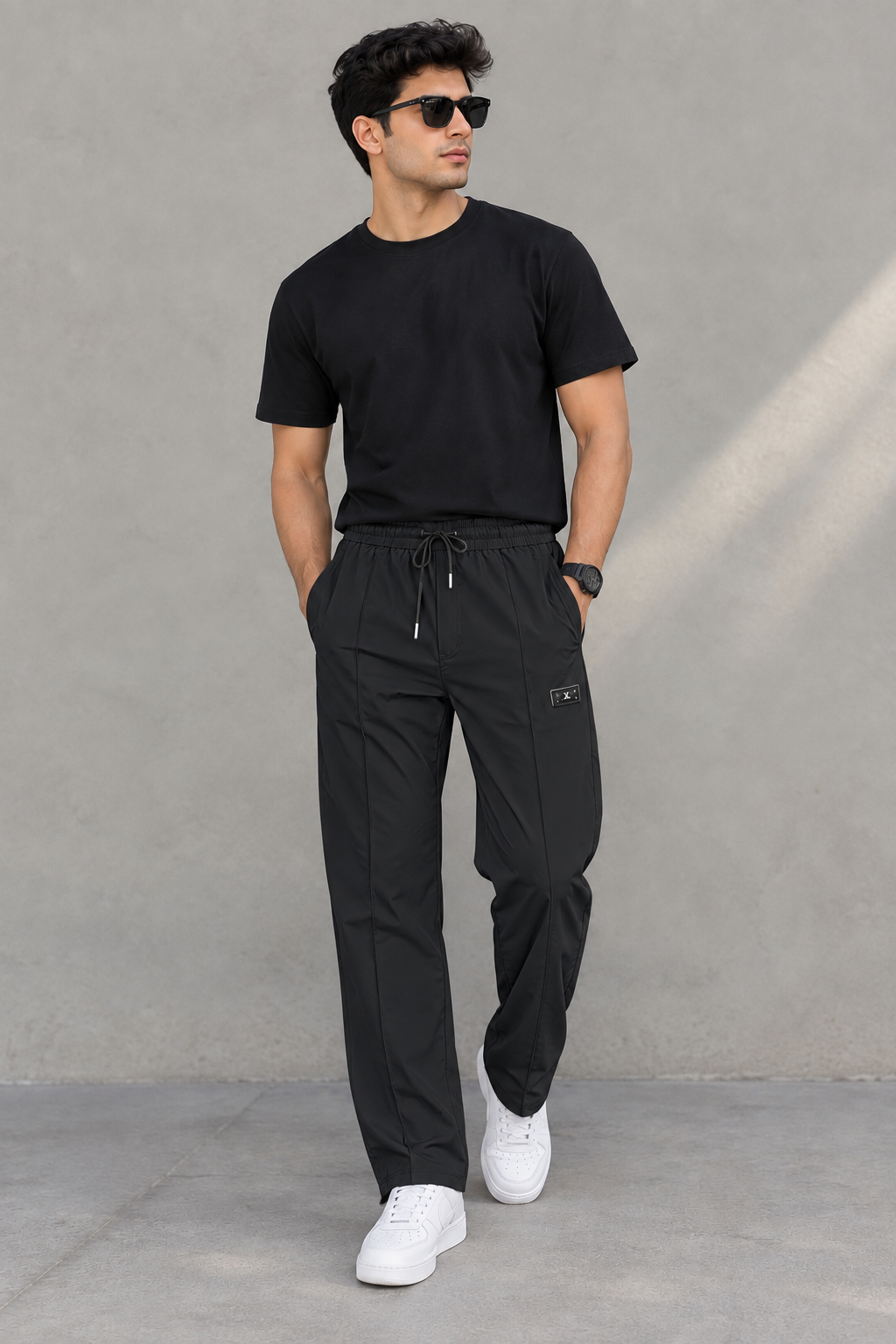 Premium Men’s Casual Trousers – Front Stitch Design