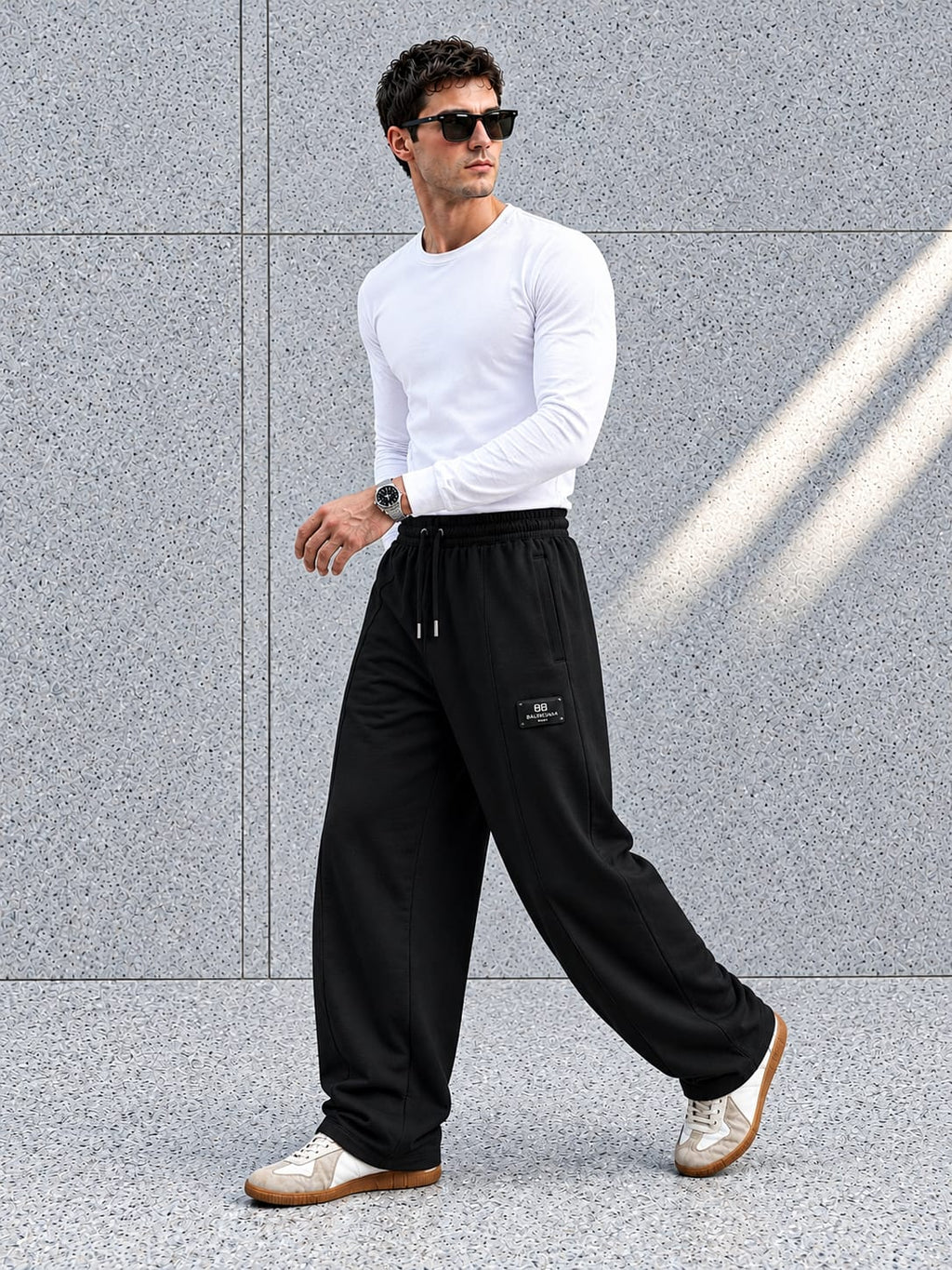 Men's Baggy Trouser – Relaxed Fit Street Style